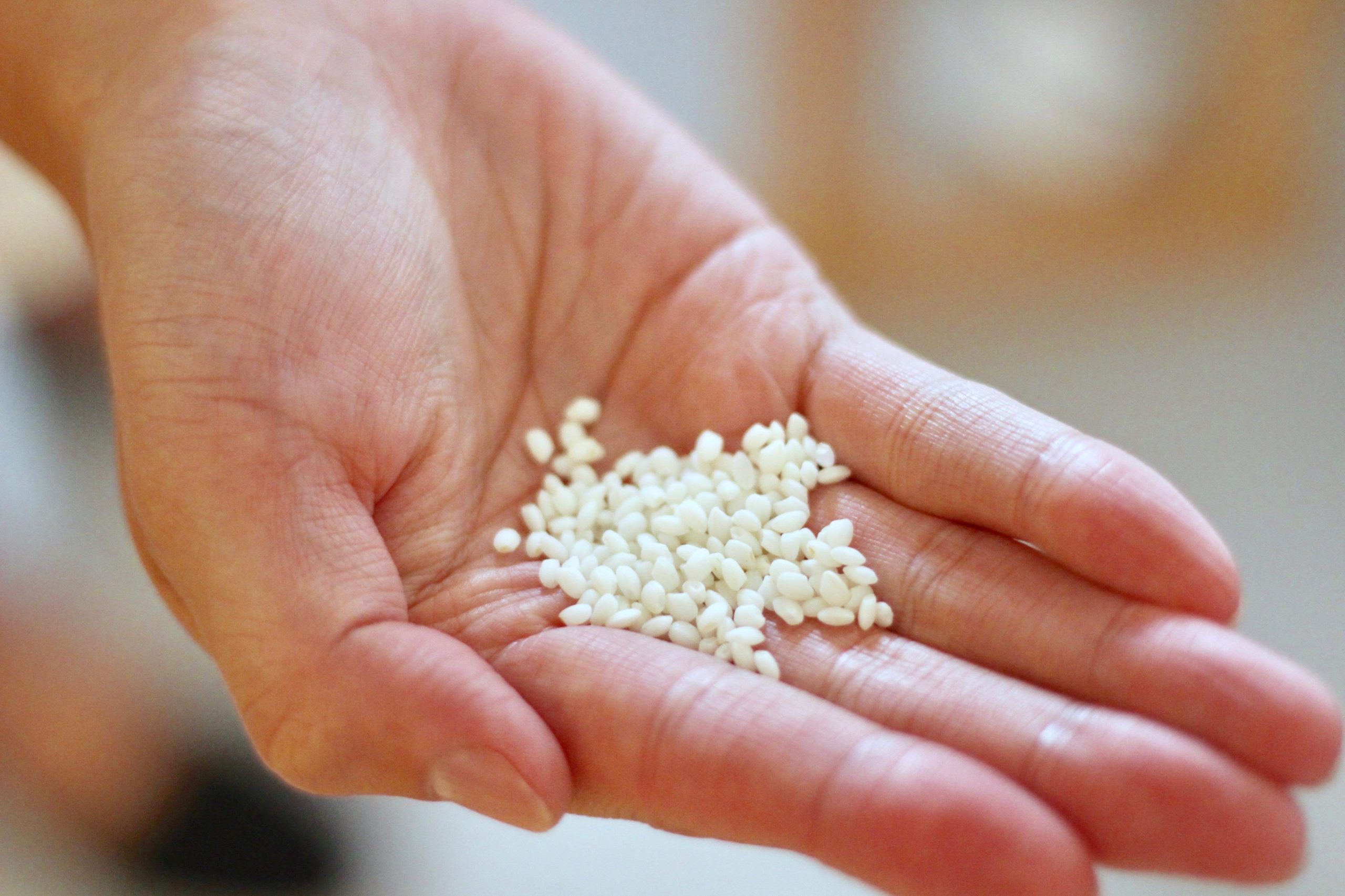 3種の無農薬米をブレンド